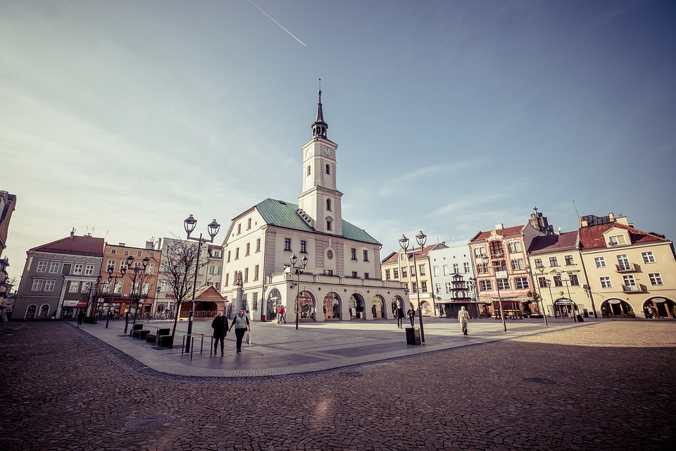 Gliwice Architecture City The Town Hall Poland
