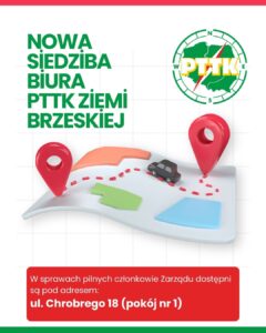 Nowy adres siedziby PTTK Ziemi Brzeskiej
